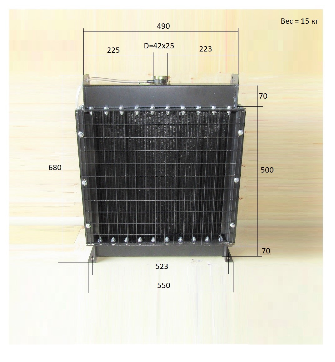 Радиатор охлаждения TDQ 12 3L/Radiator Assy