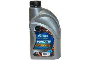 Масло полусинтетическое ТСС Портатив SAE 10W-40 API SG/CD канистра 1л/Motor oil 1liter can