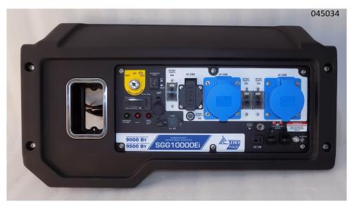 Панель управления в сборе SGG 10000Ei,SV460 до 08.2024 Sc / Control panel assembly (20114-04818-00)