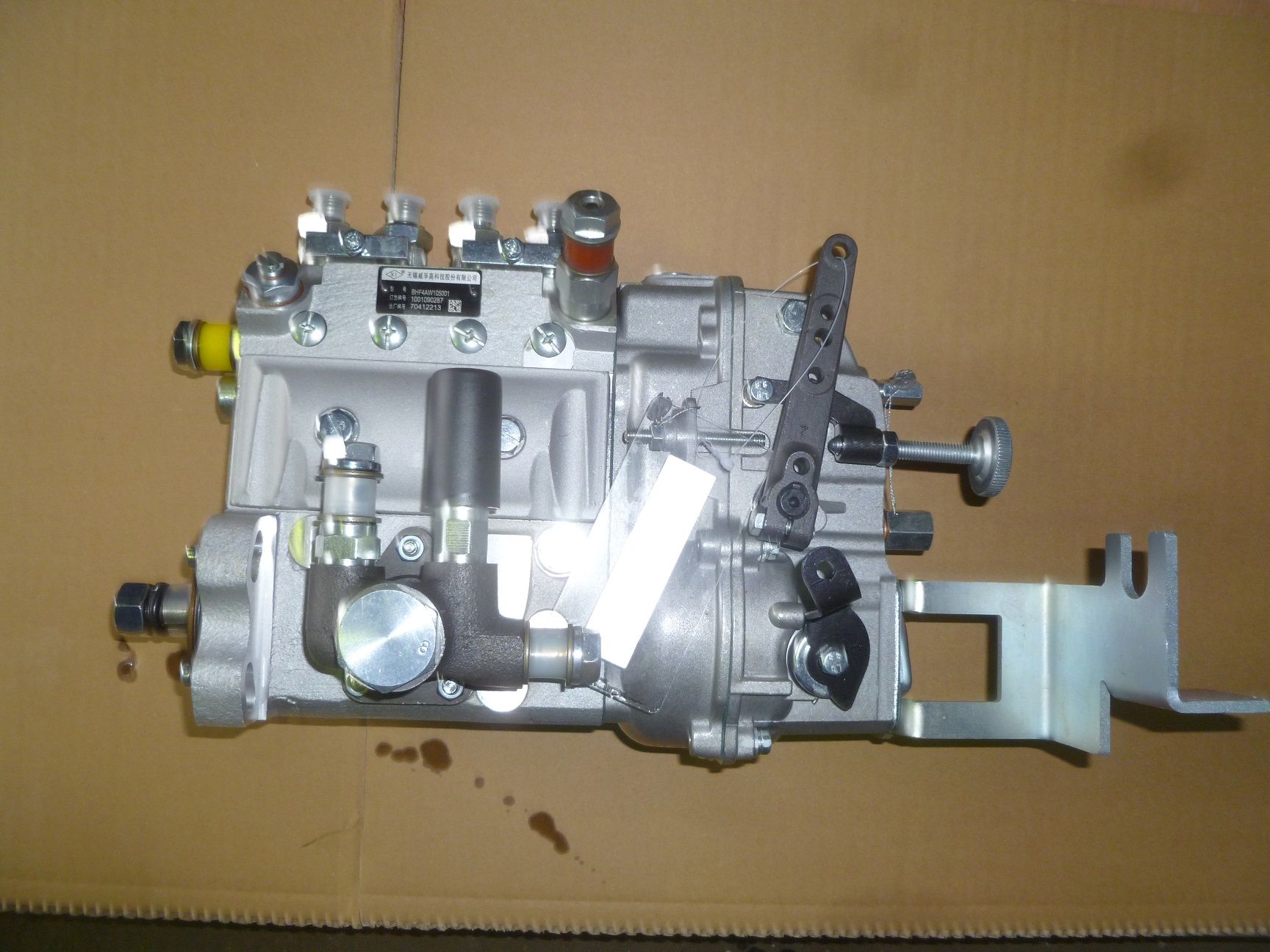 Насос топливный высокого давления WP4.3D38E2 /Injection pump Assy (2100478; 1000903420)(BHF4AW105001)