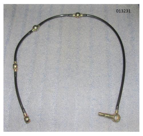 Трубка дренажная форсунок Quanchai QC490D; TDQ 20 4L/Injector oil return pipe