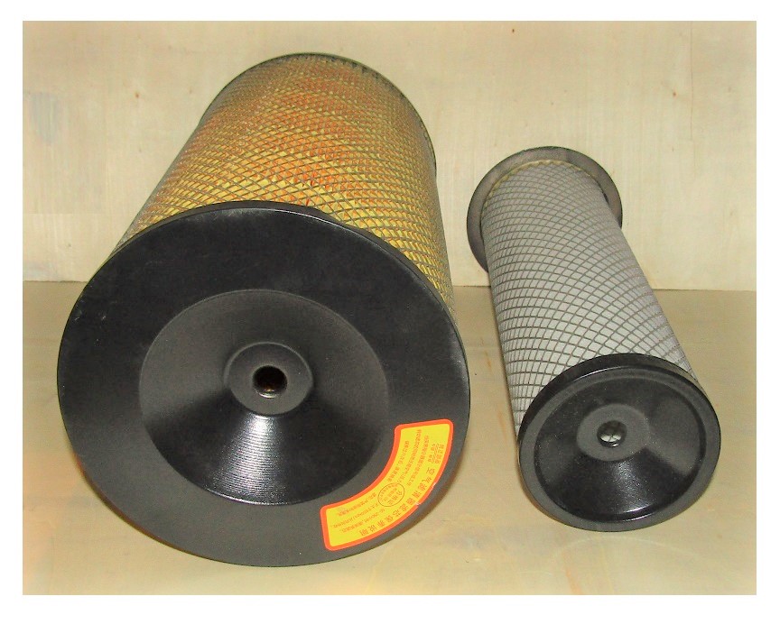 Фильтр воздушный двойной цилиндрический SDEC SC4H95D2 TDS 62 4LTE (Ф1-180х98х328/Ф2-95х80х322) /Air filter (F/1402000007,K1833)