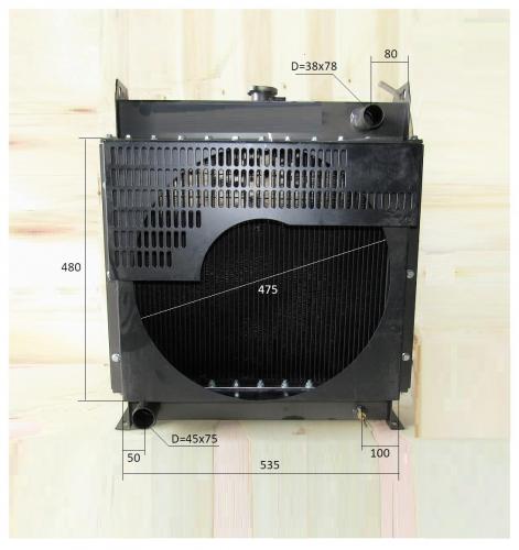 Радиатор охлаждения TDQ 38 4L/Radiator