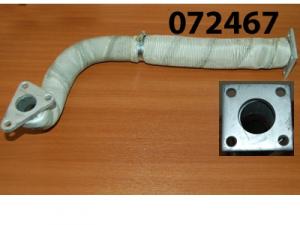 Труба выхлопная с сильфоном  ЭЛАД14/19(от двигателя к глушителю)(Exhaust hose assy for KDE14-11200)