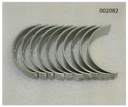 Вкладыши коренные TDQ 15 4L (к-т на 1 дв-ль,10 шт.) /Main bearing