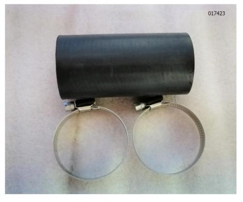 Рукав соединительный резиновый Ø38х100/Rubber hose φ38×100 (33904022)