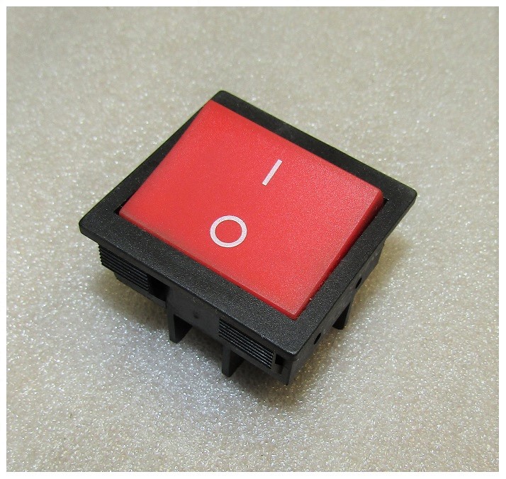 Кнопка вкл/выкл / Button on/off (KR3-1 30А 250VAC) (02.05.003.015)