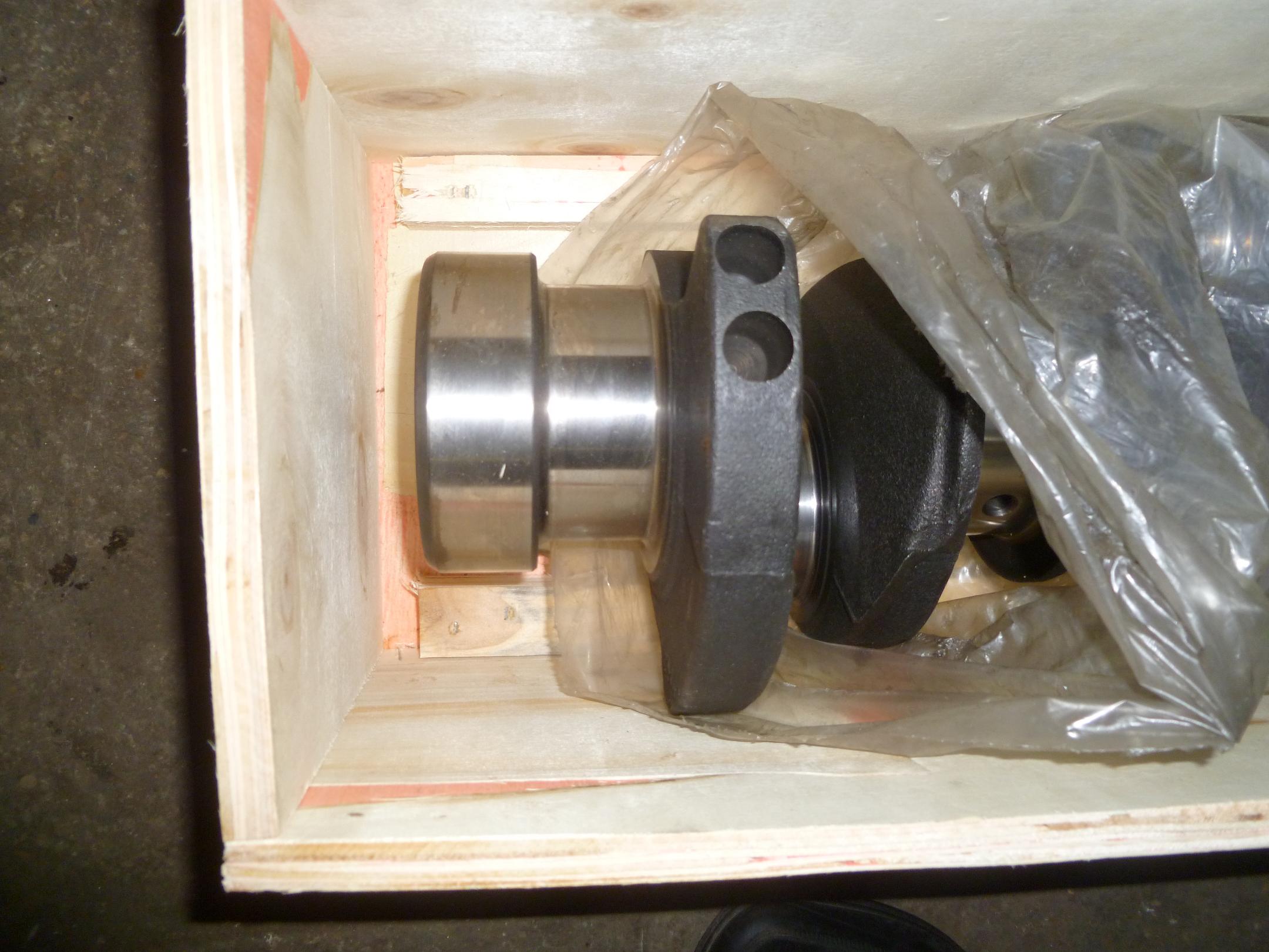 Вал коленчатый (ход поршня=125 мм.) Ricardo R6105ZDS1; TDK 84 ,100 6LT/Crankshaft Assy