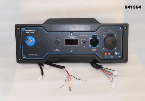Панель управления в сборе SGG 6000EHNA / Control panel assy (02.07.35610-TSS800022-H205)