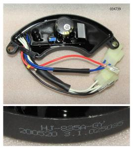 Регулятор напряжения (380 v,8 контактов) SDG 8000EH3A/AVR/HJ-835A-GY