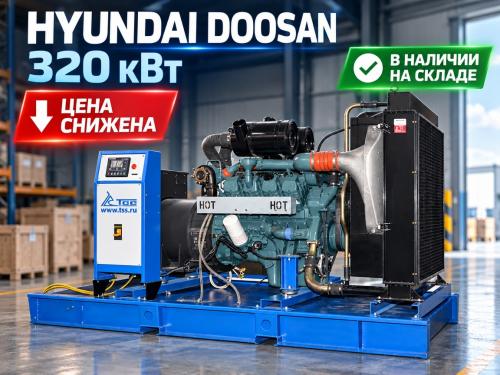 Дизельный генератор ТСС АД-320С-Т400-1РМ17 (Mecc Alte)