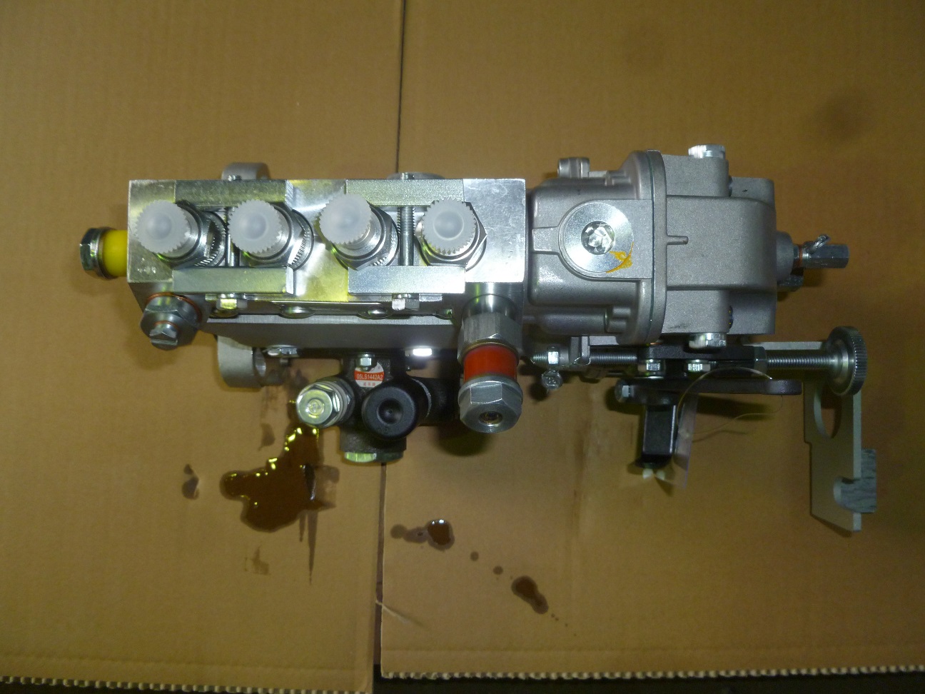 Насос топливный высокого давления Weichai WP4.1D50E2/Injection pump Assy (2100552; BH1186-00AT-1500) (BHF4AW105001)