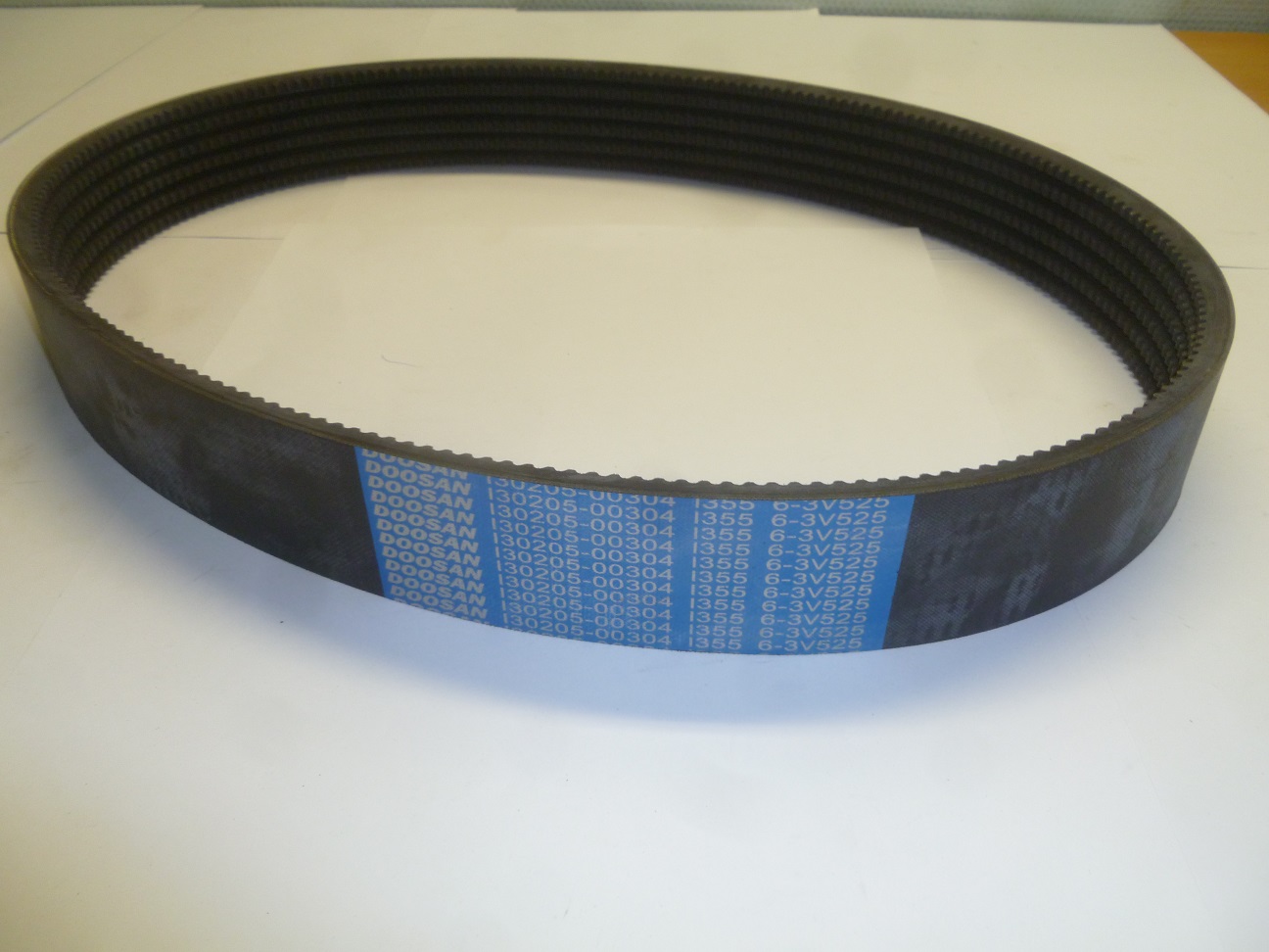 Ремень приводной поликлиновый вентилятора DP158LCF/Fan belt