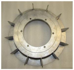 Крыльчатка генератора SA-60;70/Aluminum fan for 60KW