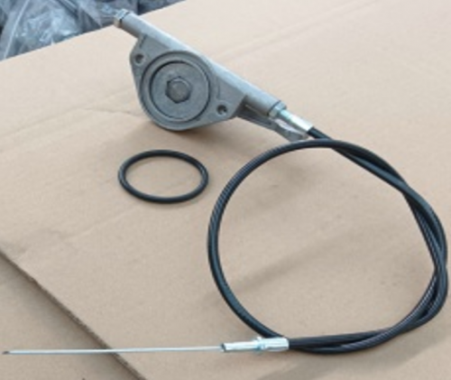 Рычаг газа в сборе с тросиком TSS RH-500/throttle lever assy TSS RH-500, №65 (Q500-65)