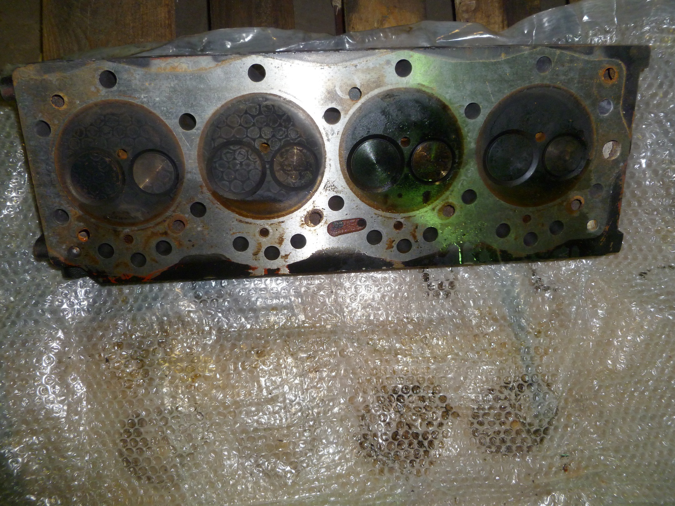 Головка блока цилиндров в сборе Ricardo R4105ZDS1; TDK 56-66 4LT/Cylinder head Assy