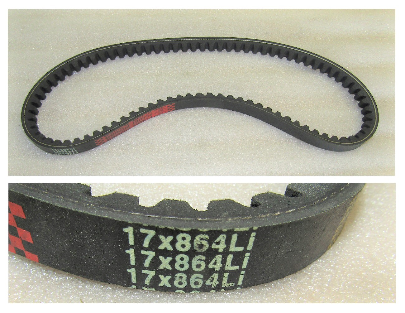 Ремень приводной зубчатый (17х864Li) для TSS-WP170/WP330YH/MSН160E/V-Belt