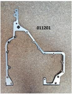 Прокладка корпуса шестерен SDEC SC9D340D2 TDS 228 6LTE /GASKET, GEAR HOUSING (D02A-129-900+B)