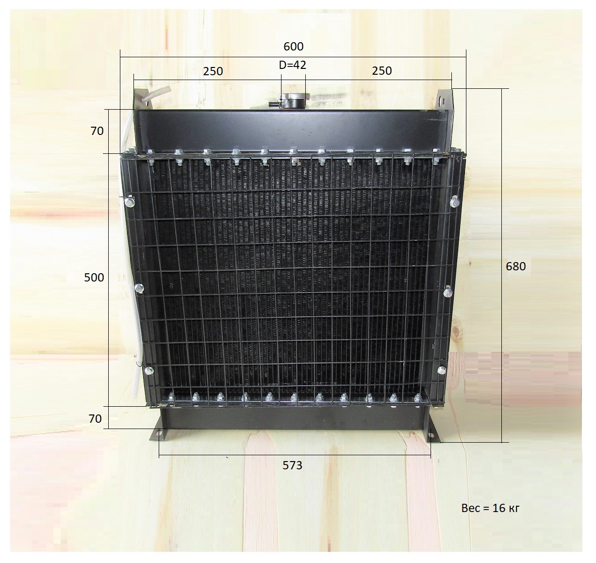 Радиатор охлаждения TDQ 38 4L/Radiator