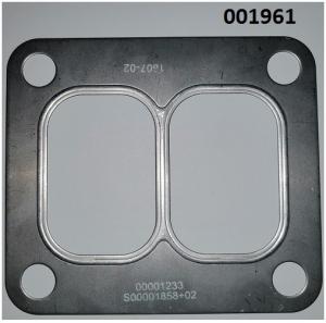 Прокладка турбокомпрессора входная SDEC SC9D340D2; TDS 228 6LT/Turbocharger gasket (S00001858+02)