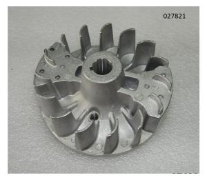 Маховик двигателя 1E48F/Magnetic Flywheel TSS-JH96 (№47, 1E48F)