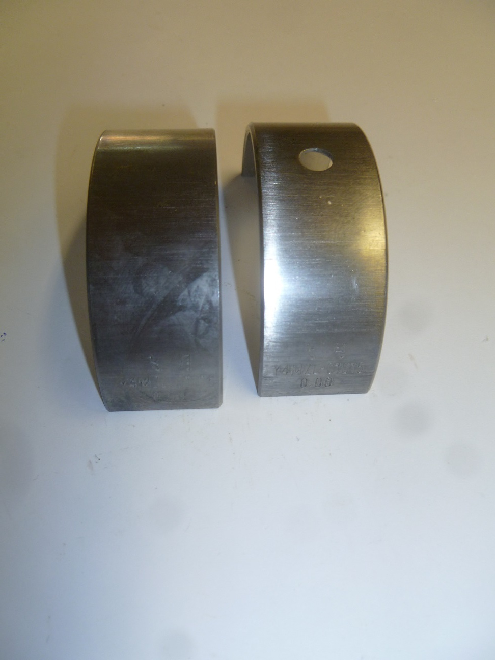 Вкладыши коренные TDY-N 15 4L (комплект из 2 шт) /Main bearing halfshell (upper)