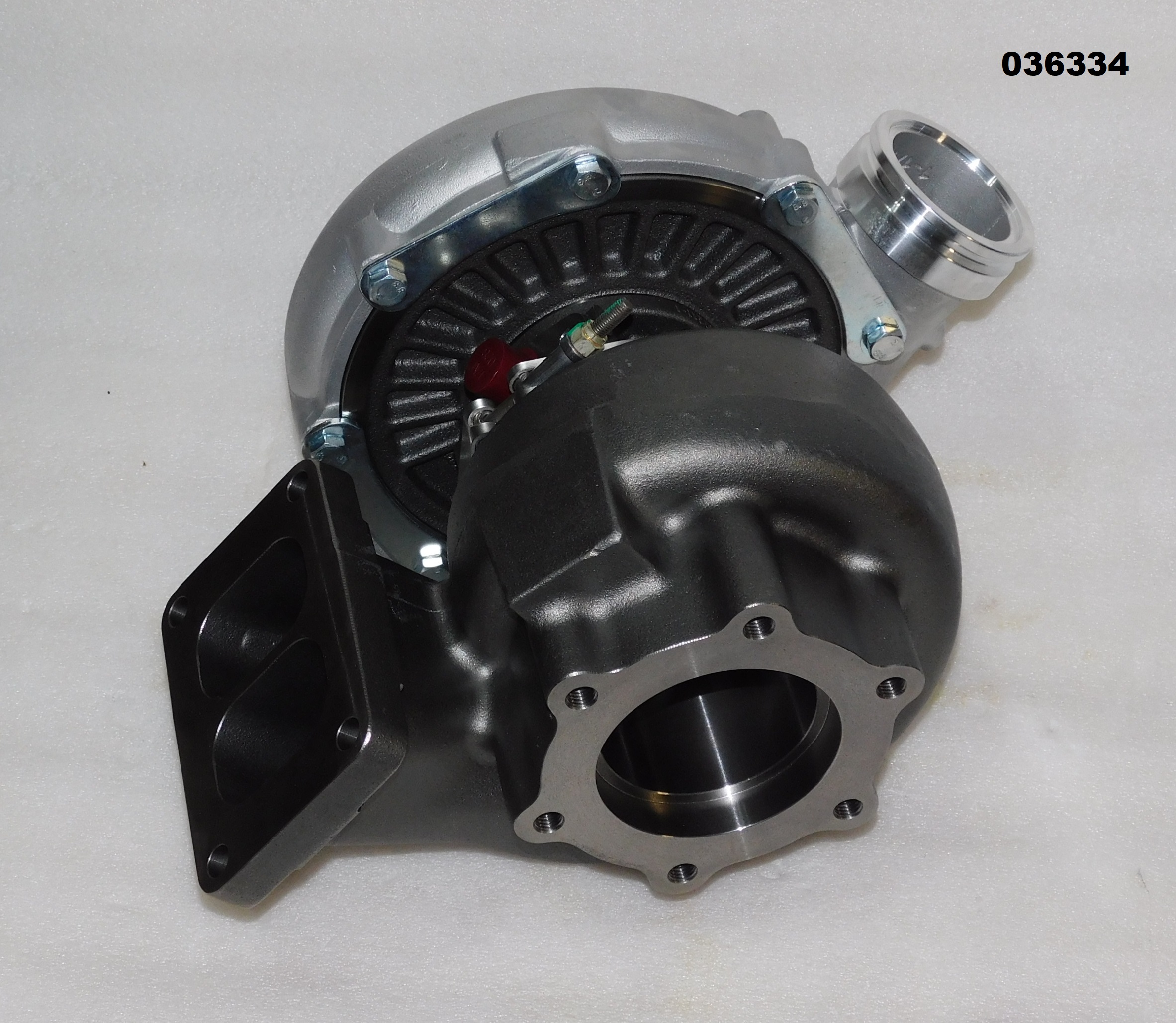 Турбокомпрессор левый в сборе Hyundai Doosan DP180LB/Turbocharger left (150105-00582A)