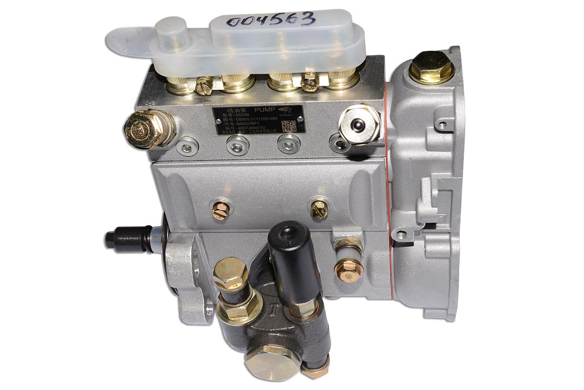 Насос топливный высокого давления TDY 60 4LTE (крепление 4 болта)/Fuel Injection Pump (D8001-1111100-493)