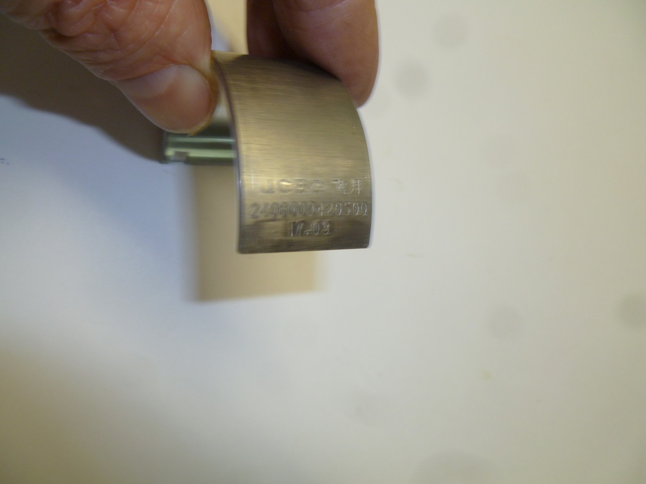Вкладыши шатунные TDY-N 15 4L (комплект из 2 шт.)/Connecting rod bearing shell