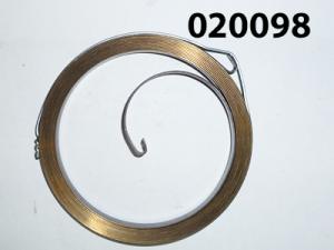 Пружина спиральная стартера ручного KM186F/Recoil Starter, spiral spring