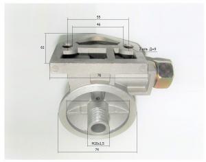 Кронштейн фильтра масляного (М20 х1,5) Ricardo N4105ZDS; TDK 26,42,N38,56,66 4L/Oil Filter bracket