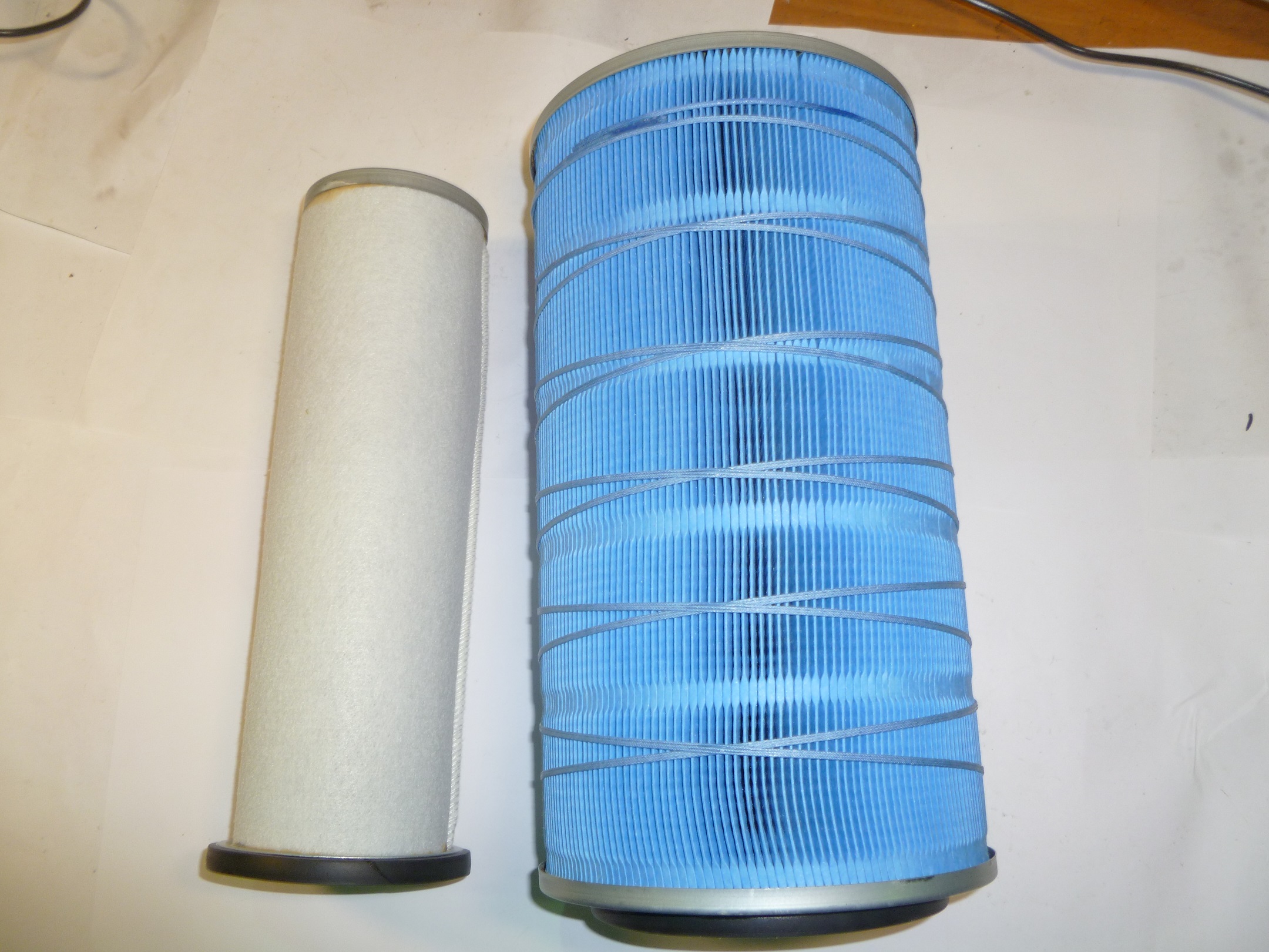 Фильтр воздушный двойной цилиндрический (Ф1-180х99х335;Ф2-95х80х320)TDY 40 4LE/Air filter