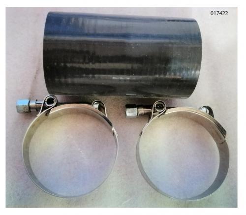 Рукав соединительный резиновый Ø64х100 TDW 618 12VTE/Rubber hose φ64×100 (33901064)
