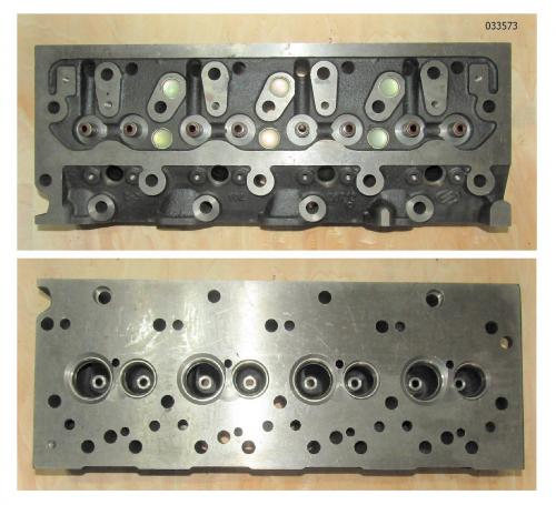Головка блока цилиндров (в сборе с седлами,втулками) Yangdong Y4105D/Cylinder head parts, Assy