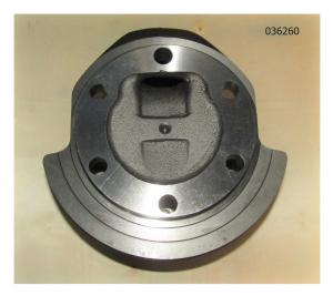 Колено вала коленчатого в сборе (одно колено между шейками) TDA-N 600 12VTE/Crankshaft part (one cra