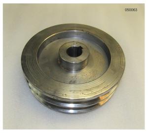 Шкив (25х168х2B) редуктора TSS DRD1600L/H (CNMG30-C026)/Bellow pulley