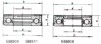 Подшипник (50х72х15) редуктора TSS DMD1000/Bearing