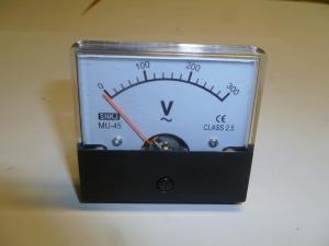 Вольтметр (0-300v)/Voltmeter (MB-23; 37420,MU-45)