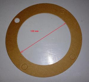 Прокладка редуктора (круглая ,D=168/120 мм) GQ52A/Gasket