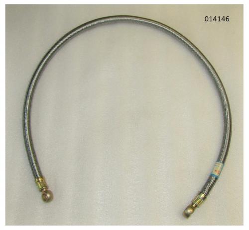 Шланг подачи масла в масляный фильтр турбокомпрессора Ricardo R4105ZDS1; TDK 56 4LT/Oil inlet pipe s