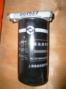 Фильтр топливный в сборе с кронштейном SDEC SC9D340D2 TDS 228 6LT/Fuel filter  (S00008901+01) (S00009060+01)