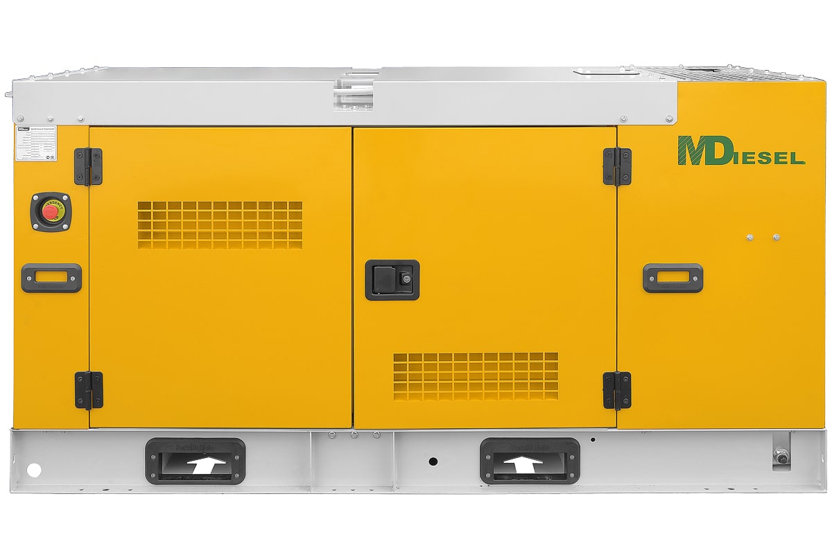 Резервный дизельный генератор МД АД-40С-Т400-1РКМ29 в шумозащитном кожухе