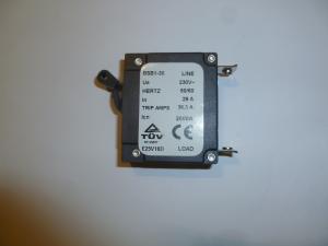 Выключатель автоматический (одинарный) 29A SDG6500 /Heat protector