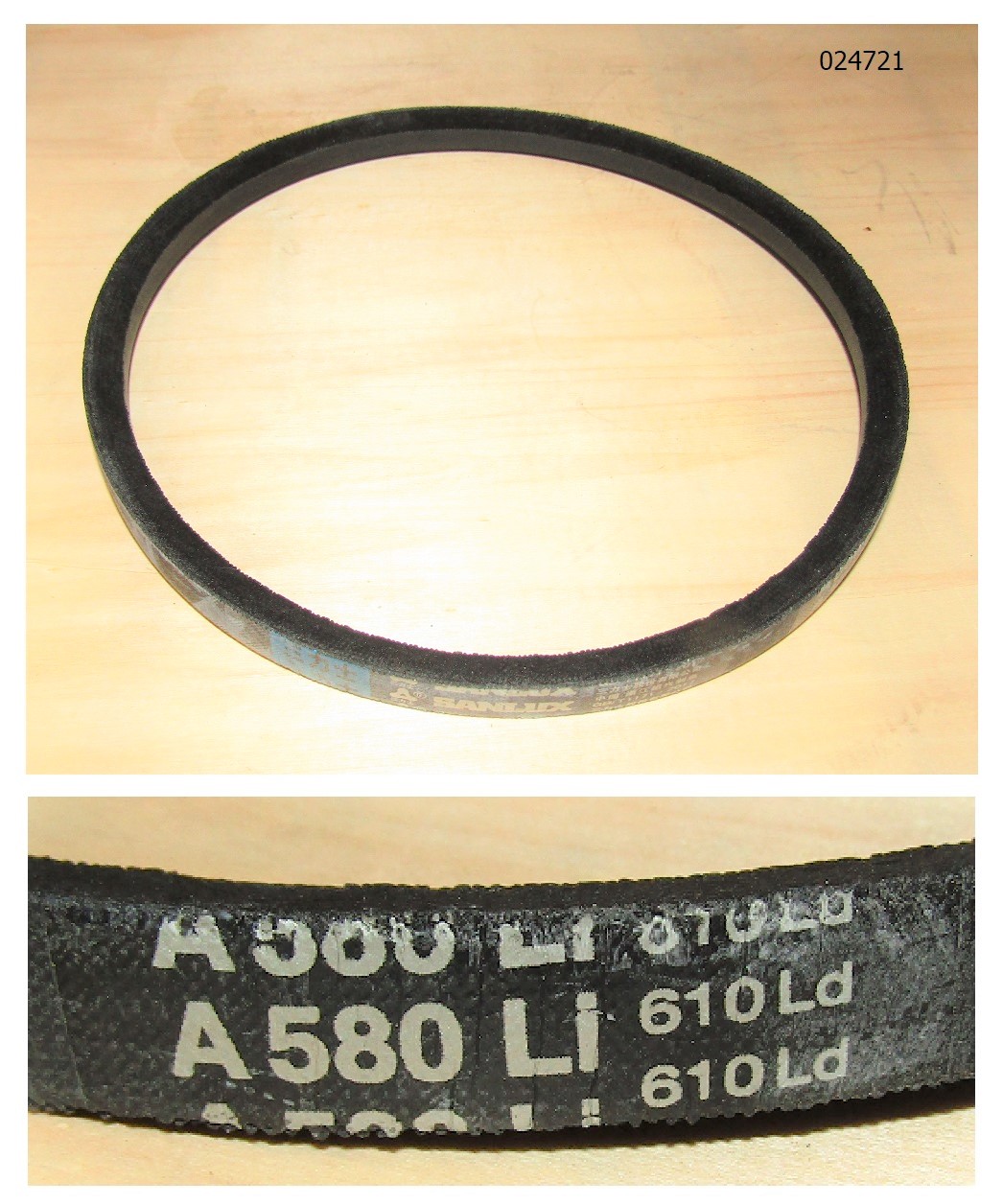 Ремень приводной гладкий (A580Li 610Ld) для TSS DMD600/DMR600L/V-Belt
