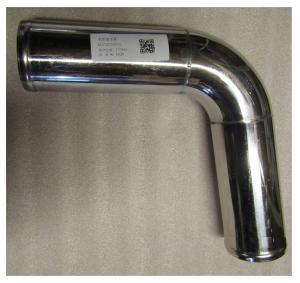 Патрубок радиатора стальной  6M21/Water Pump Water Pipe (612700530001)