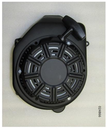 Стартер ручной в сборе с кожухом маховика SGG 2000N-2800(..), KM170FD / Recoil starter assy (03.12.28100-16801-H2H201)