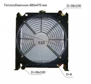 Радиатор охлаждения TDQ 38 4L/Radiator