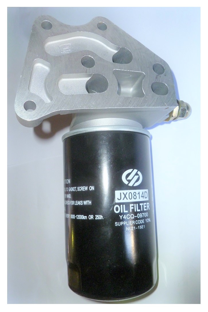 Фильтр масляный в сборе с кронштейном TDY 25 4L/Filter oil element Assy (J1012H-00-004/J1012H-200/J1012H-020,JX0814D)