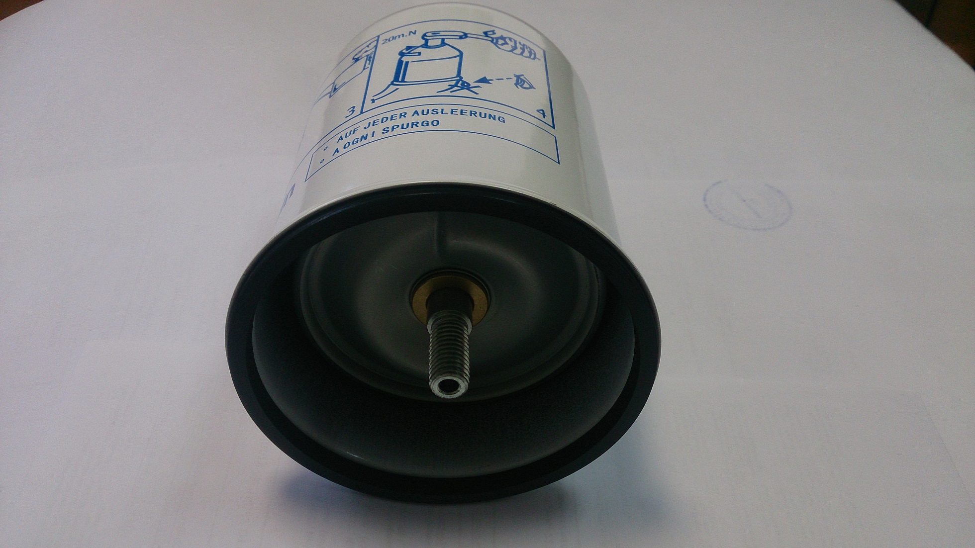Фильтр масляный центробежный (колба) в сборе 12M26/Oil filter