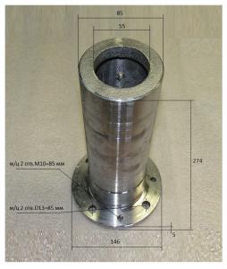 Гильза цилиндра пружин TSS HCD90B/Lower cylinder (line 8)